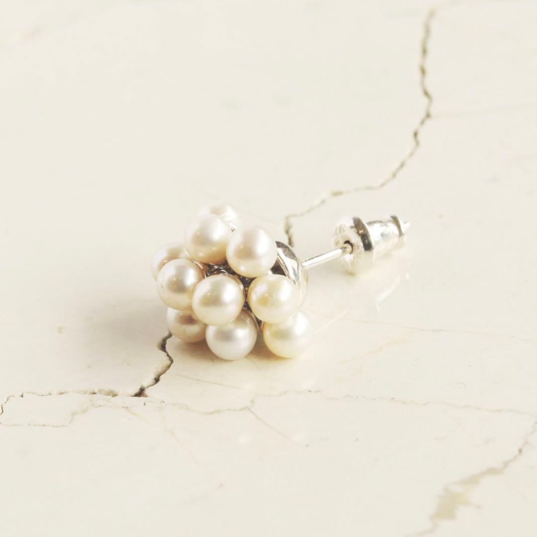 e.m. イーエム★ パールブーケピアス