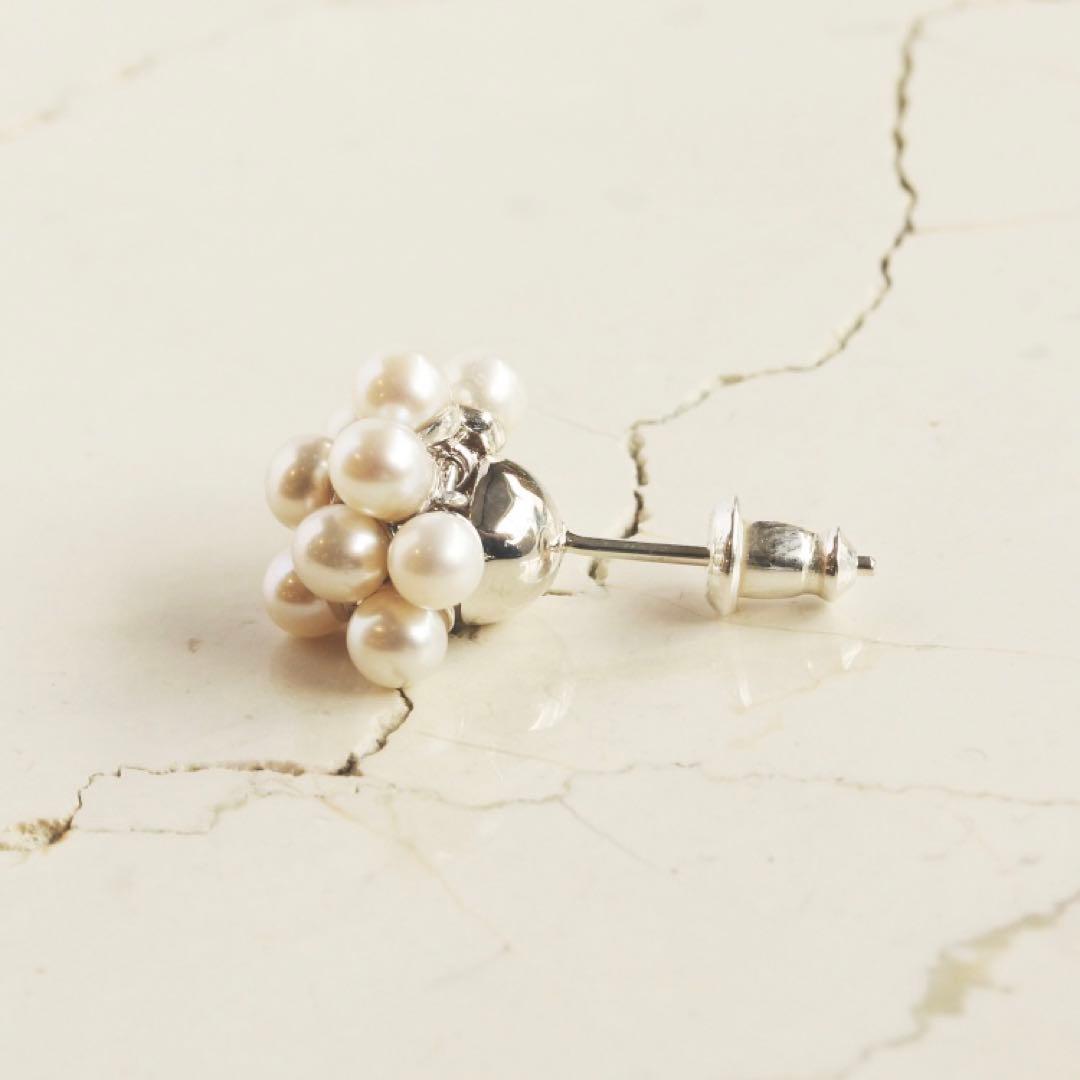 e.m. イーエム★ パールブーケピアス