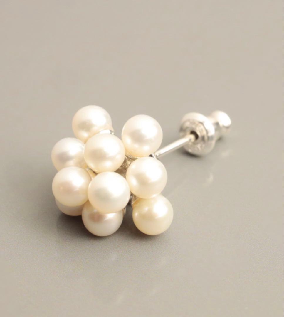 e.m. イーエム★ パールブーケピアス