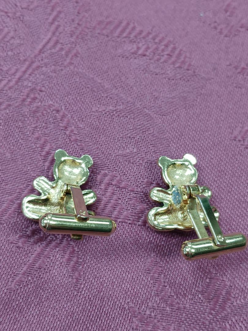 ビンテージブルックスブラザーズ　 ベアーカフリンクス　used