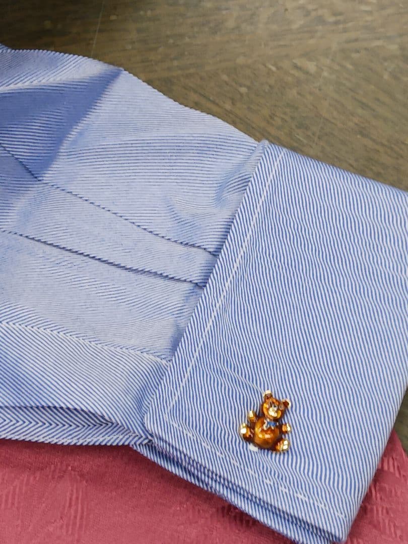 ビンテージブルックスブラザーズ　 ベアーカフリンクス　used