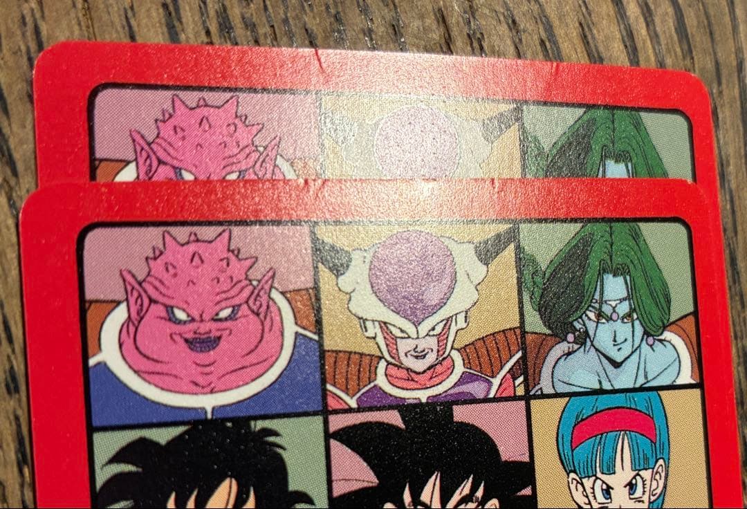 【当時品】17枚 ドラゴンボール ビジュアルアドベンチャー ノーマル カードダス