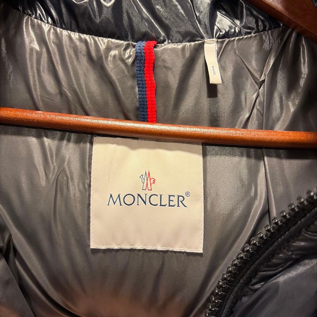 MONCLER マヤ　ブラック ダウンジャケット フード付き　サイズ3