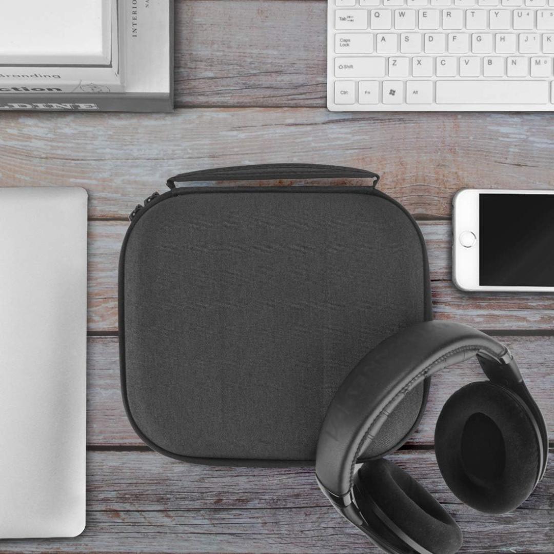 旅行用ヘッドホンケース ゼンハイザー各モデル対応 収納ポーチ付き 暗灰色