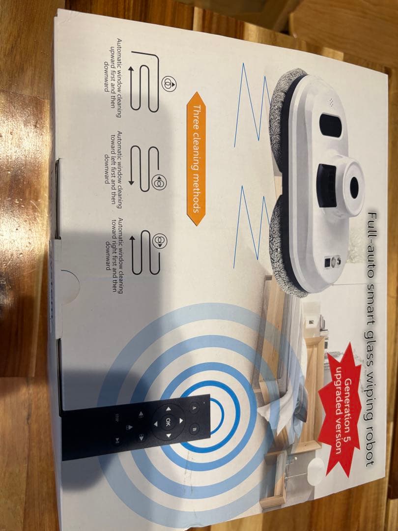 窓掃除ロボット 使用1回 美品 付属品一式 リモコン付