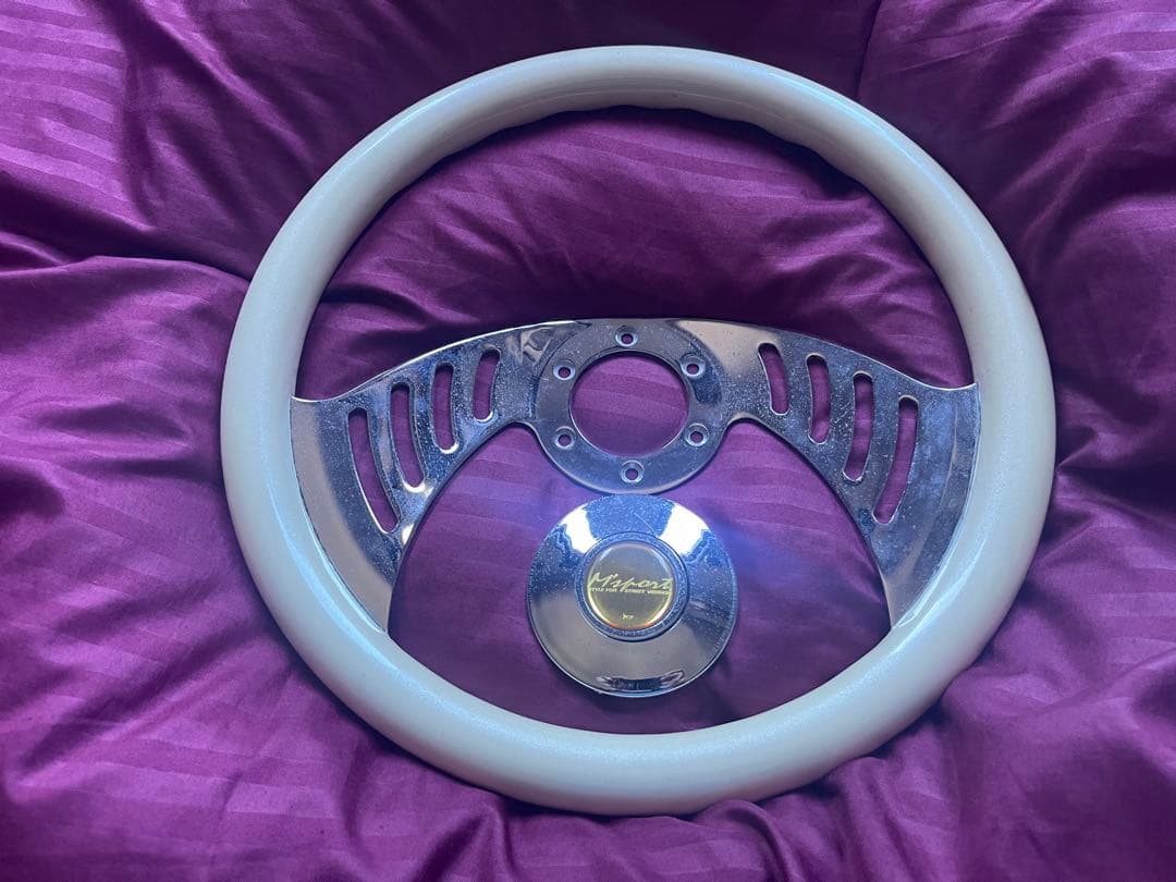希少 社外ステアリング 35φ
