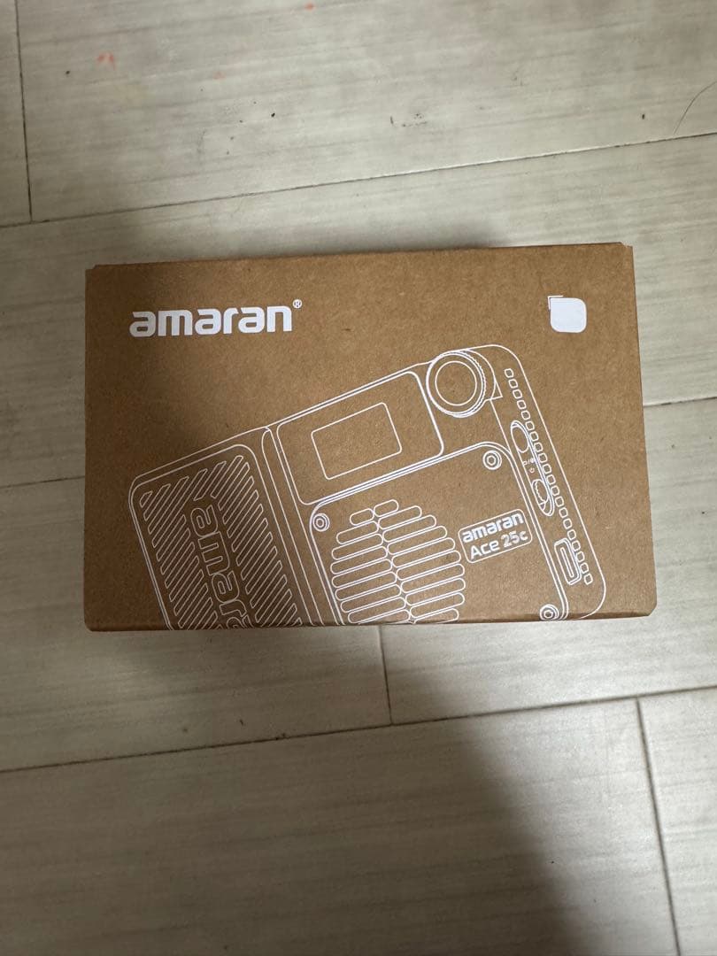 未使用品　amaran Ace 25C 25W RGB小型撮影ライト