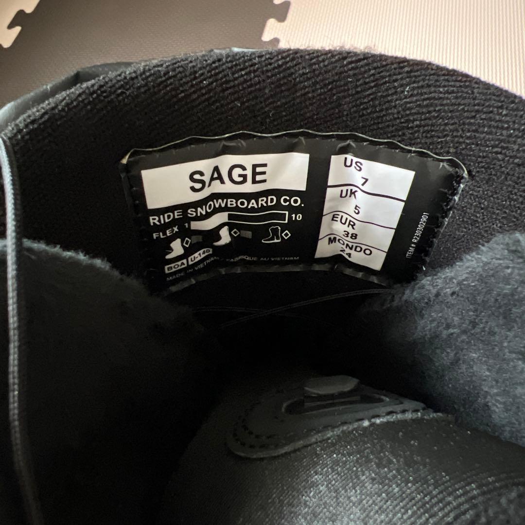 RIDE SAGE 24cm レディース　ブーツ