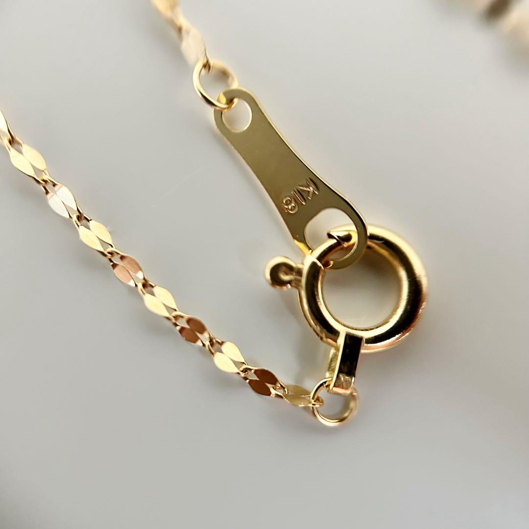 早いもの勝ち✨超大特価❣️新品キラキラ日本製 18金 K18 ネックレス 40cm