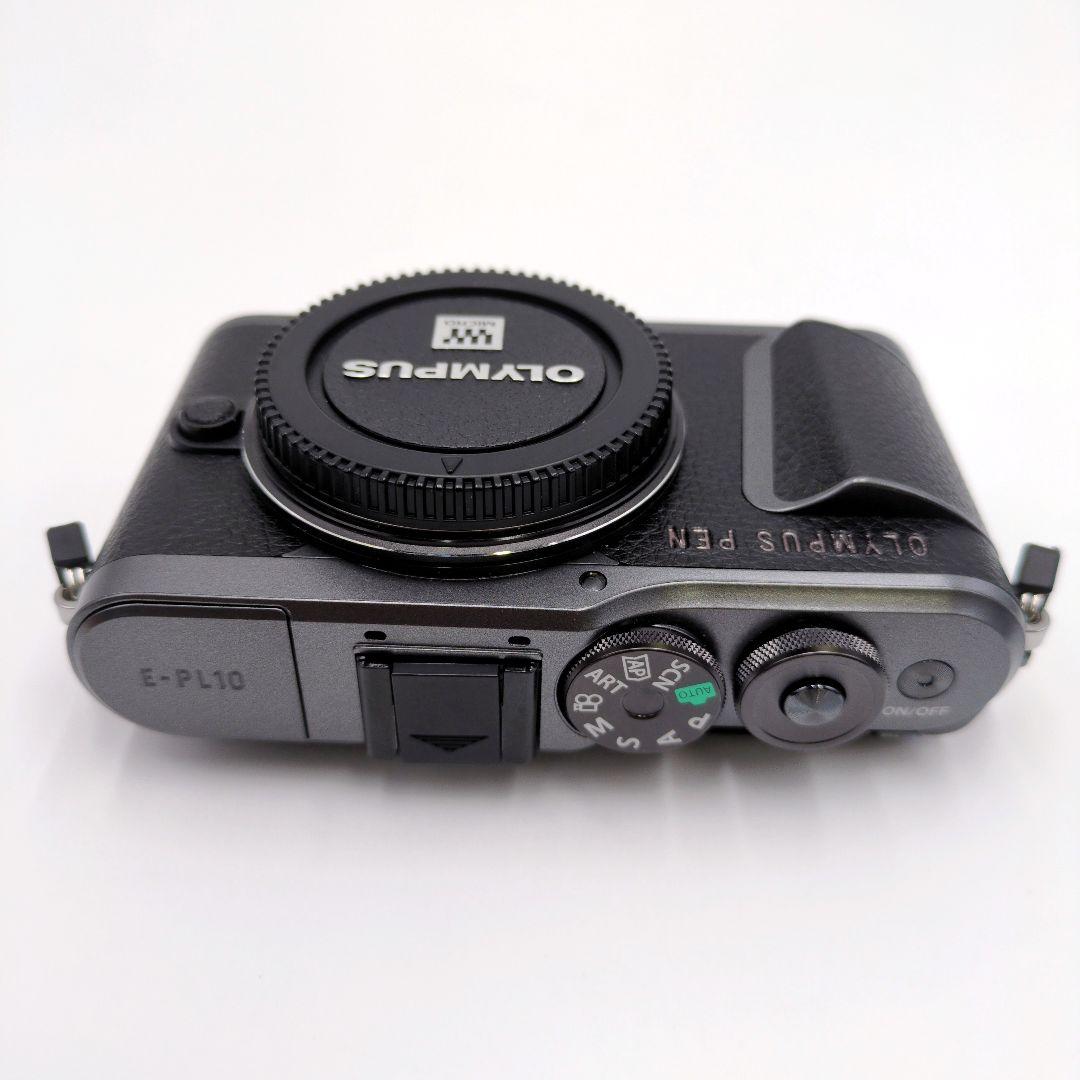 【極美品】OLYMPUS PEN E-PL10 ダブルズーム ショット数390