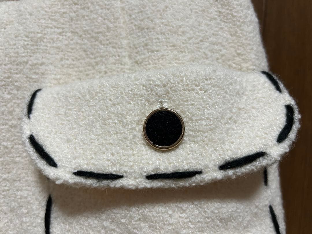 新品タグ付き★ shéllerシェリエstitch tweed culottes