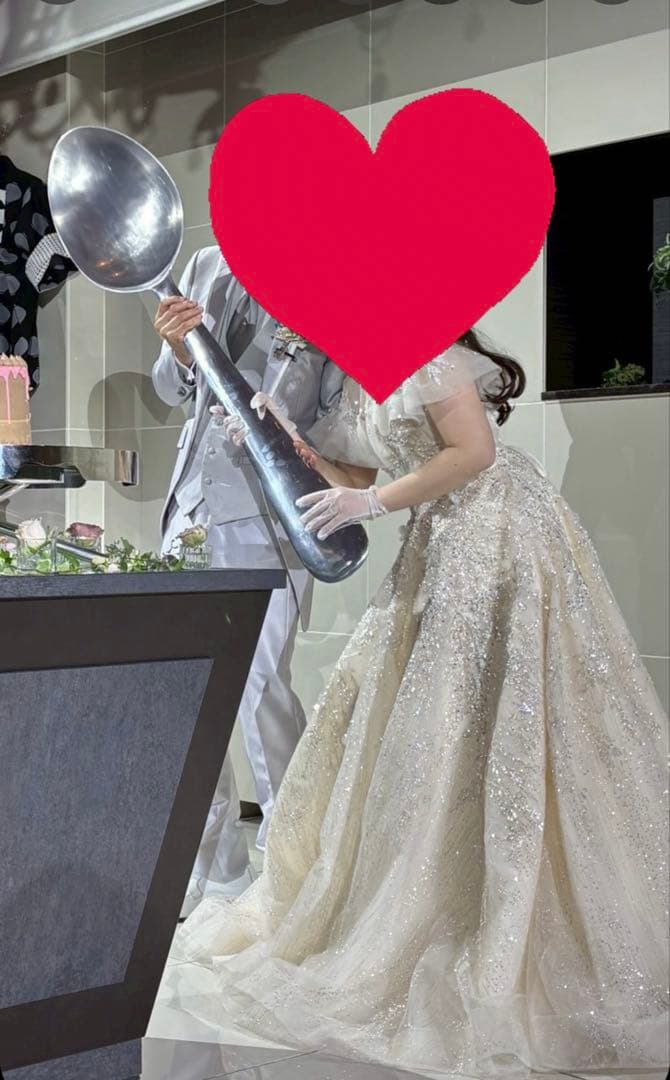 特大スプーン120cm ビッグスプーン　ブライダル　ファーストバイト