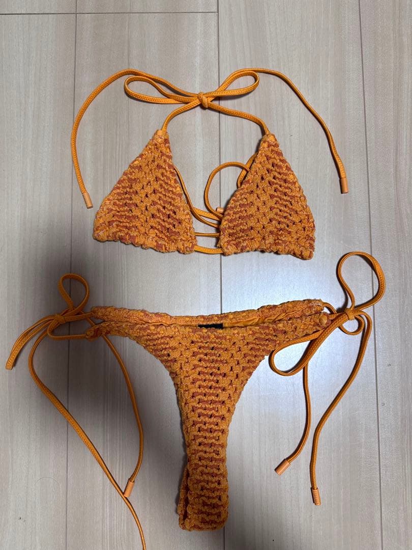 TRIANGL オレンジ セパレート水着 S