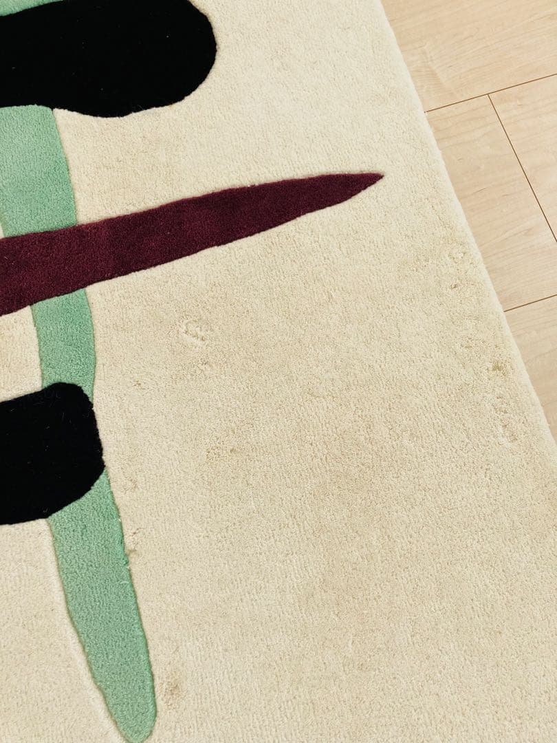 コンランショップ　ラグ　スリップウェア