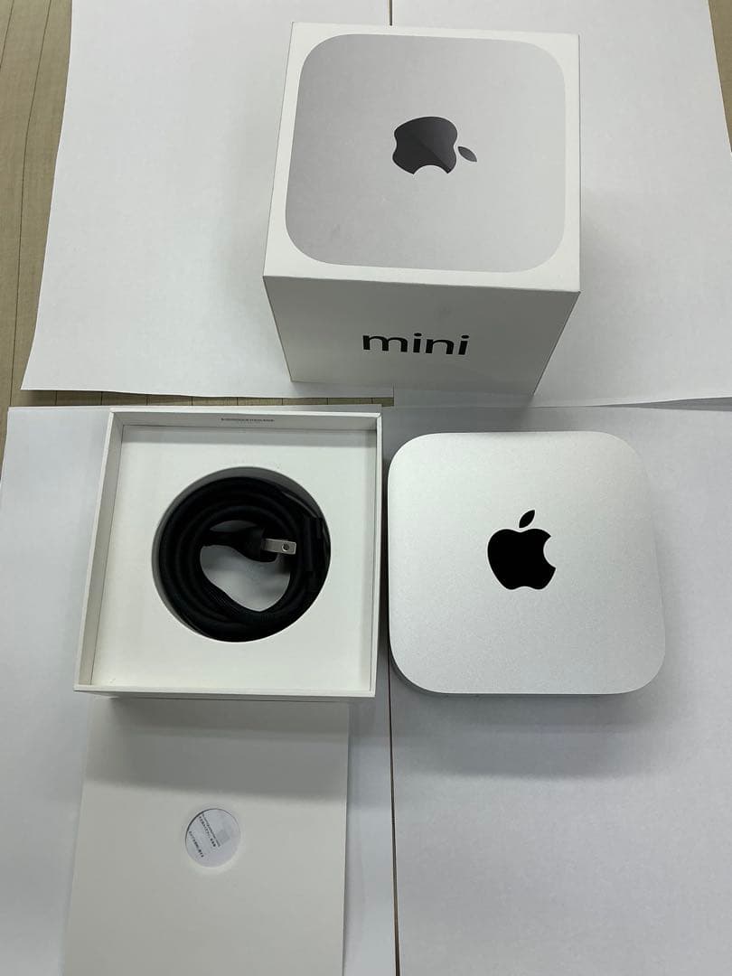 Mac mini (M4, 2024) 16GB / 256GB 付属品完備