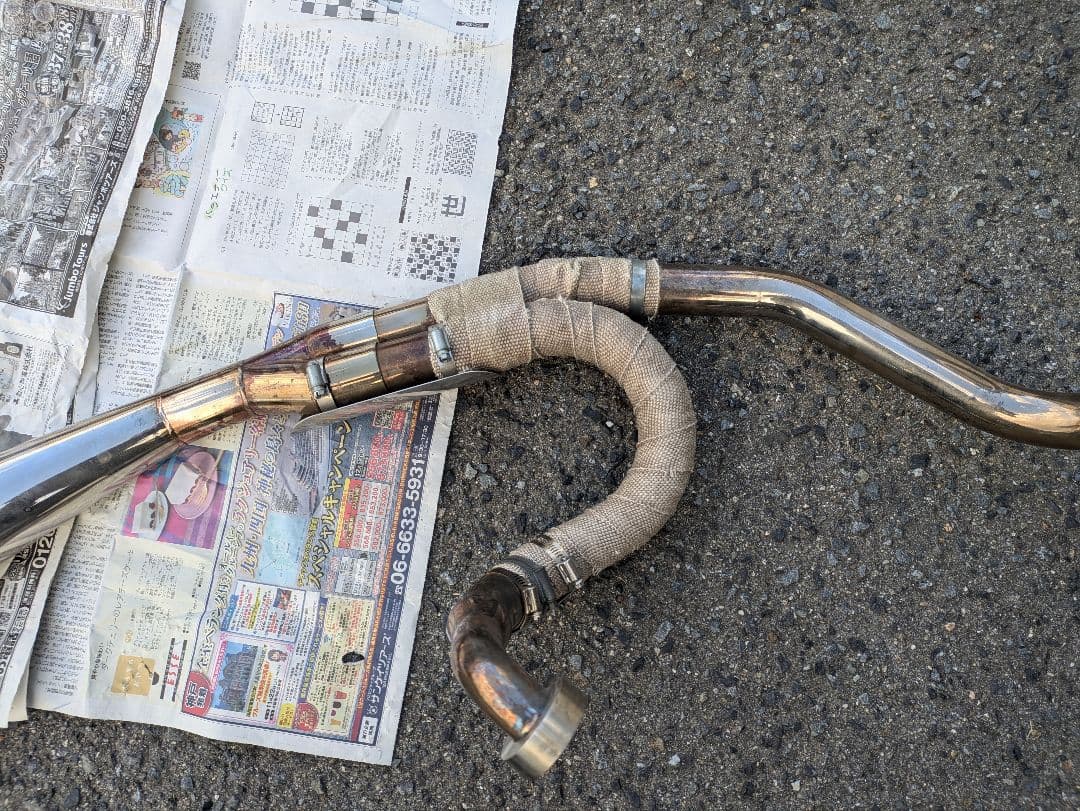 ドラックスター 1100 マフラー