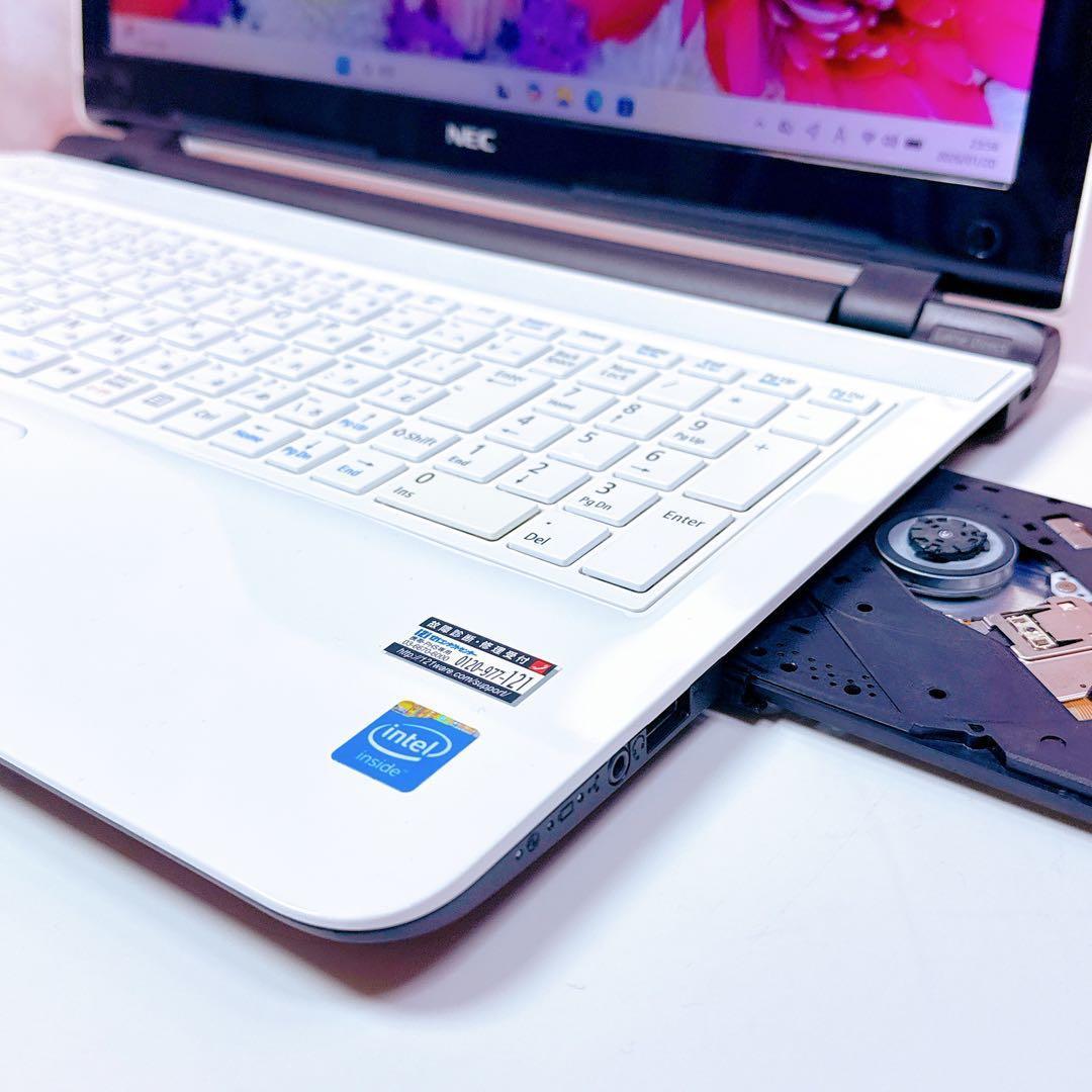 爆速16GB❤️新品SSD快適ノートパソコン windows11 カメラオフィス