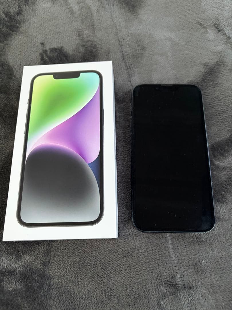Apple iPhone 14 ブラック 本体 箱・付属品付き