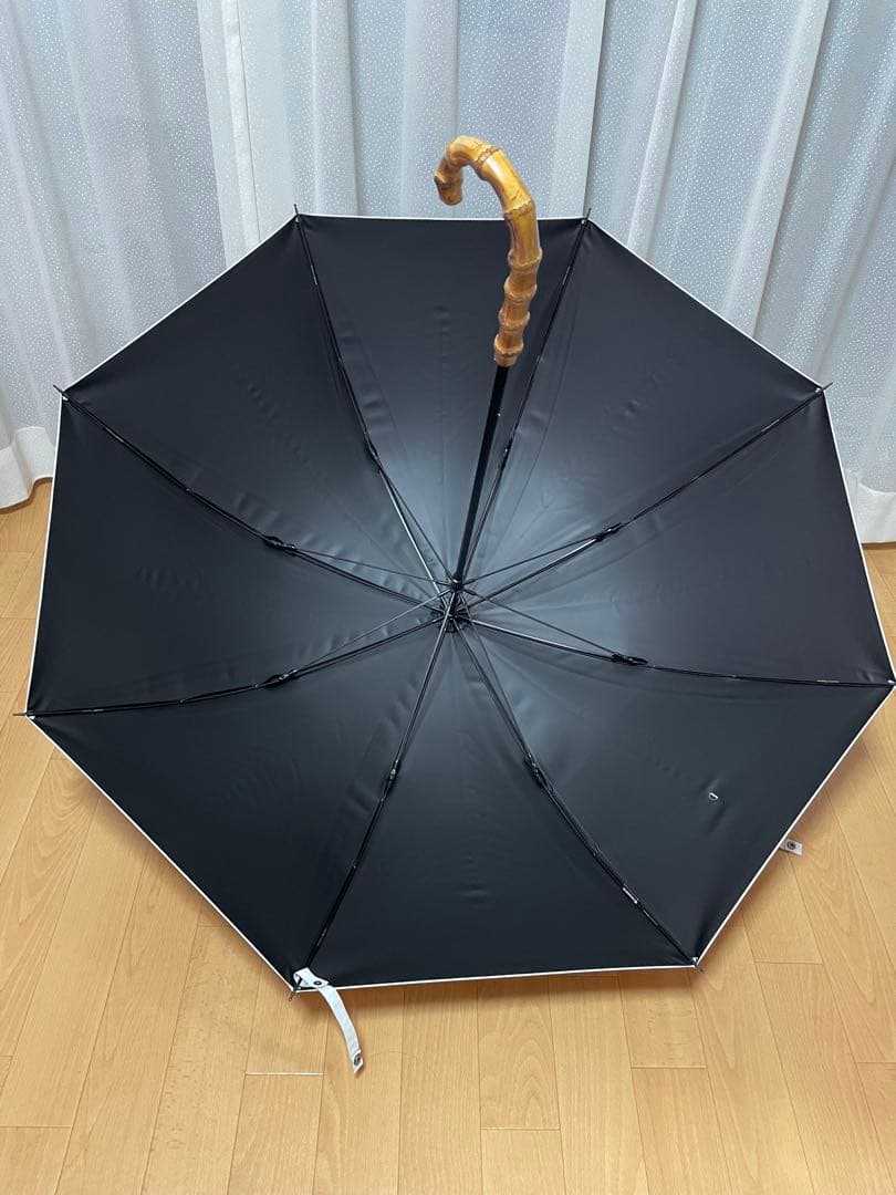 サンバリア100 長傘 Lサイズ moku アイボリー 竹手元