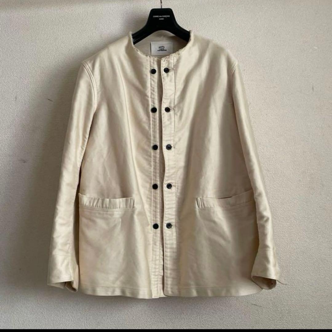 outil ウティ ノーカラー モールスキン　サイズ2