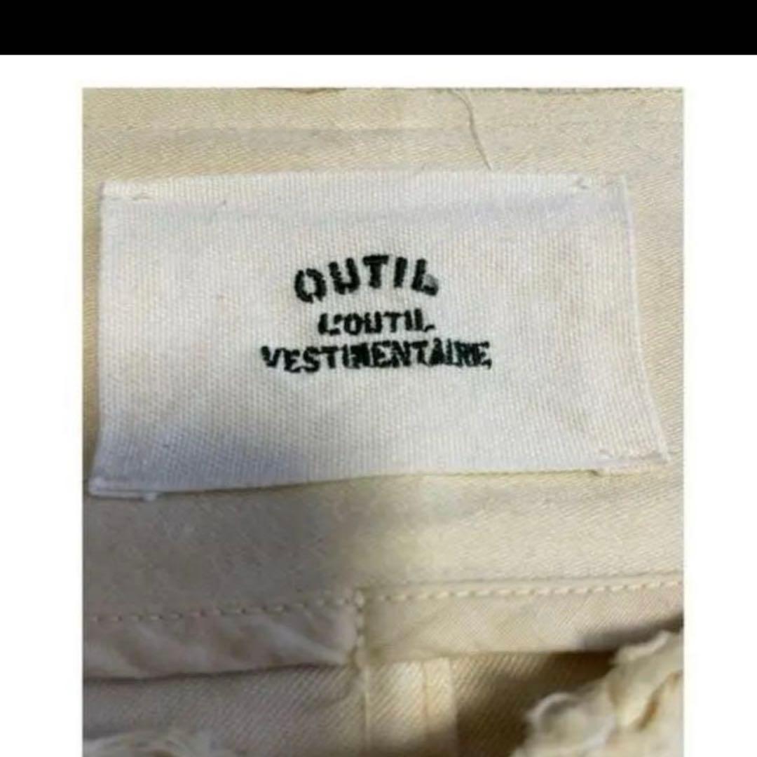 outil ウティ ノーカラー モールスキン　サイズ2