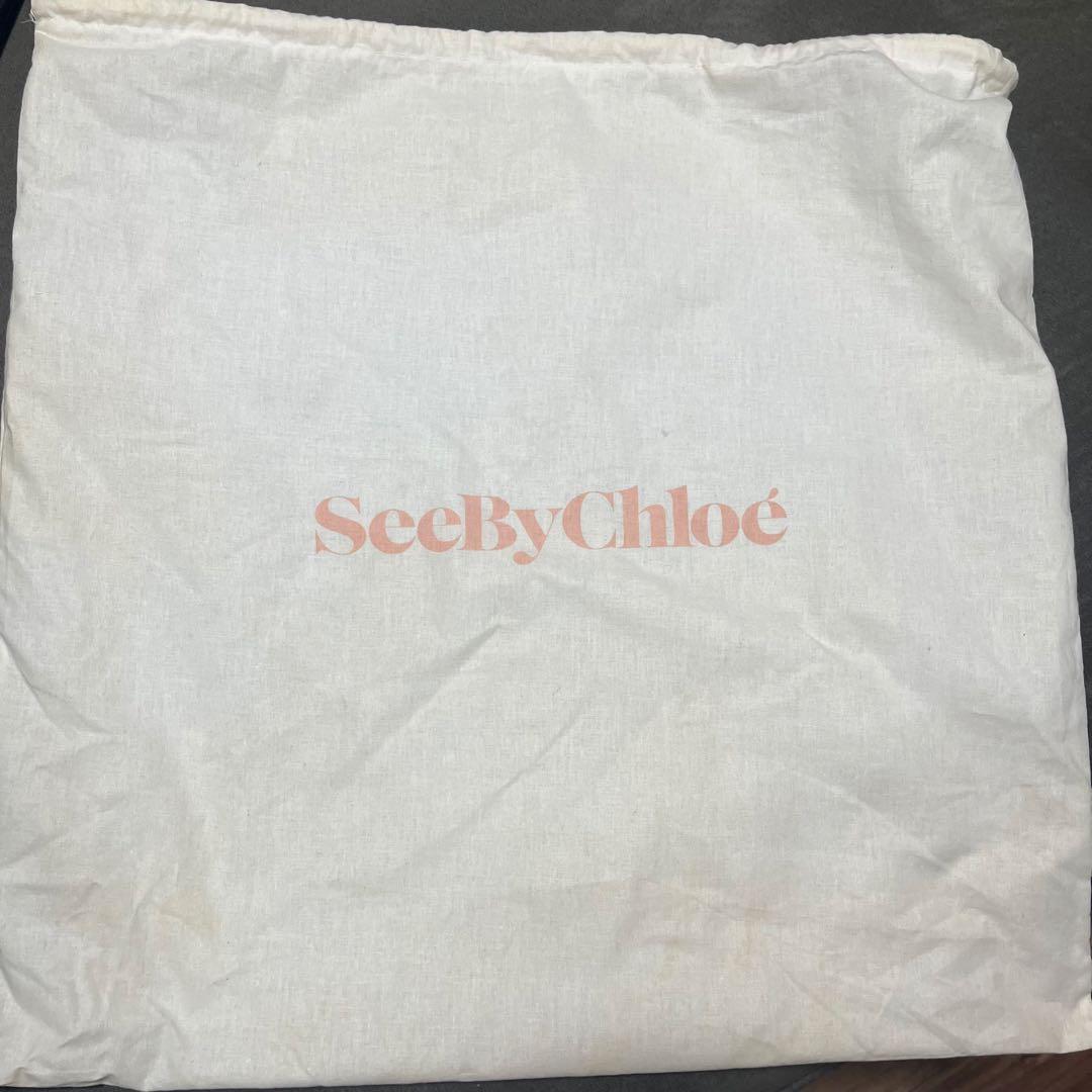 美品】 See ByChloe カゴバッグ トートバッグ　マザーズバッグ