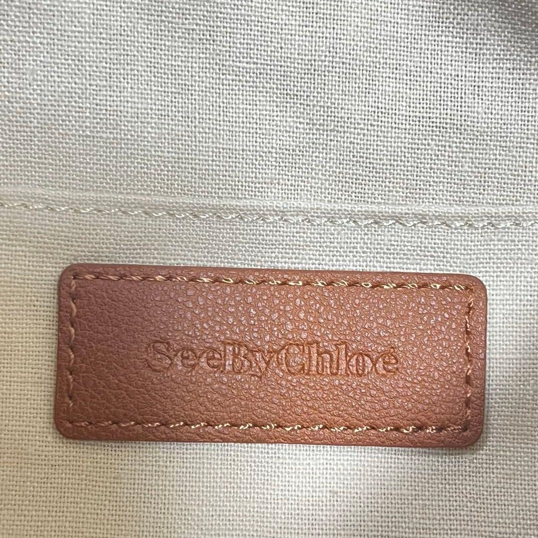 美品】 See ByChloe カゴバッグ トートバッグ　マザーズバッグ