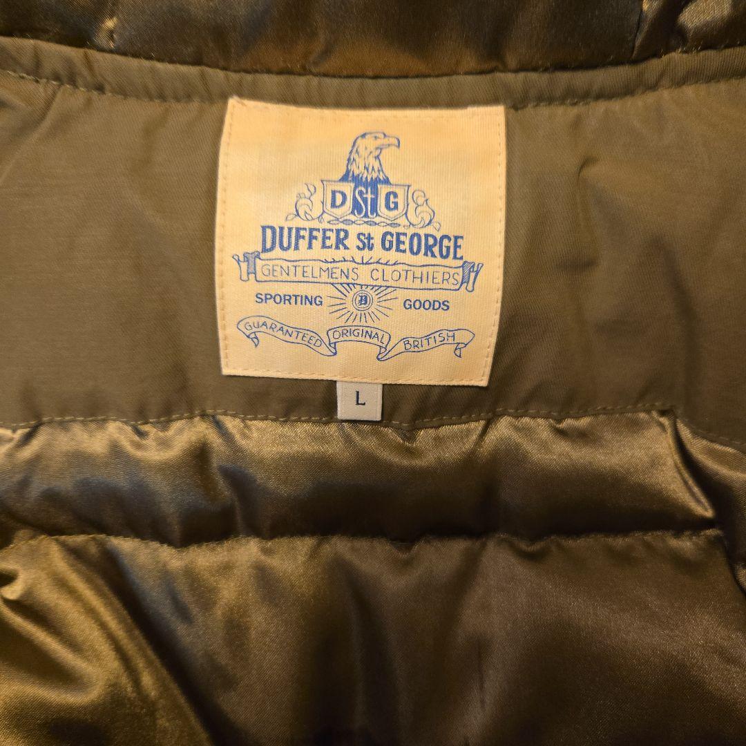 TheDUFFER of St.E 超希少　カーキ アラスカダウン L