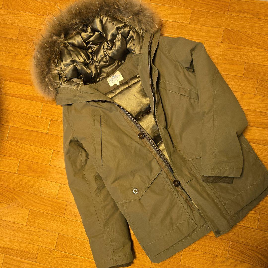TheDUFFER of St.E 超希少　カーキ アラスカダウン L