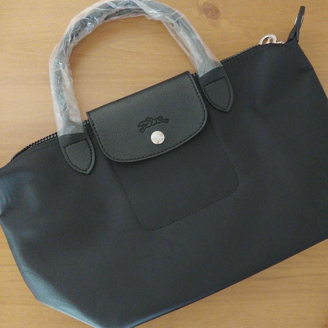 LONGCHAMP プリアージュ ショルダーバッグ S ブラック