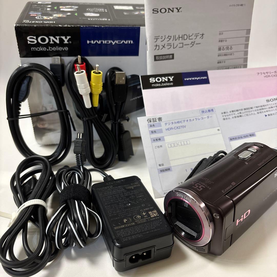 SONY HDR-CX270V ブラウン