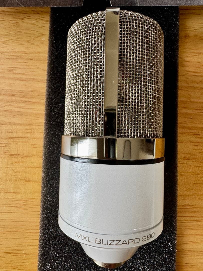 MXL990 Blizzardコンデンサマイク +専用ショックマウント＋おまけ付