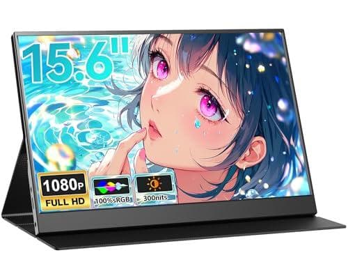 モバイルモニター 15.6インチ 1920*1080 モバイルディスプレイ ポm
