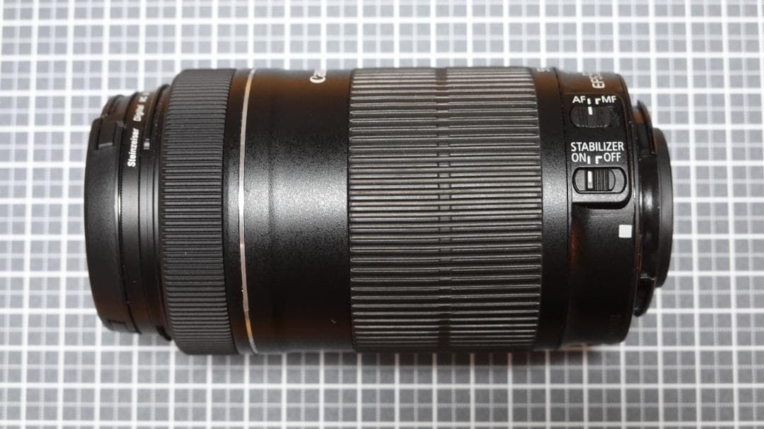 望遠レンズ Canon EFS 55-250mm STM