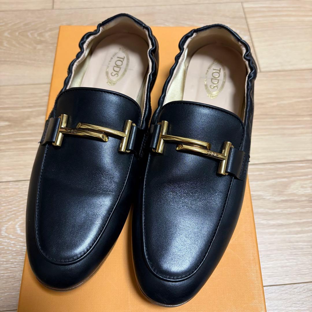 【美品】TOD'S ローファー 25.5cm(38.5size)