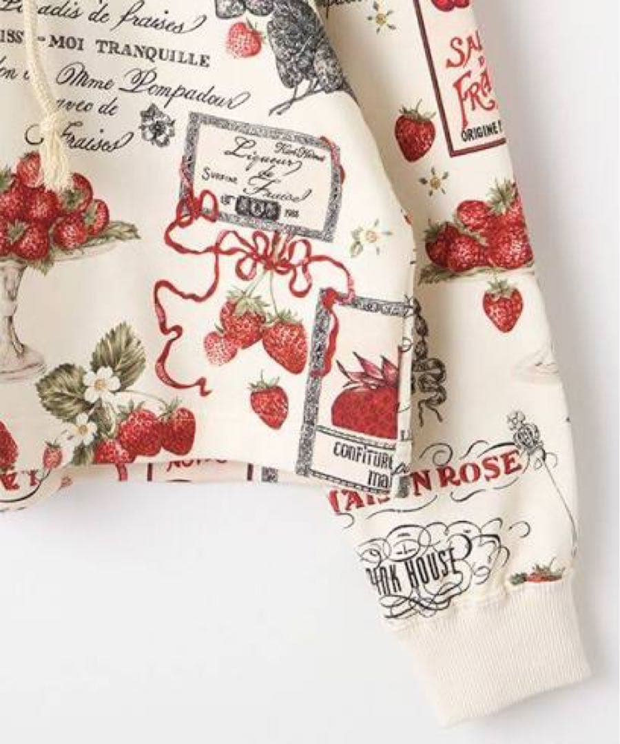 ピンクハウス PINKHOUSE Salon de Fraiseフーディ タグ付