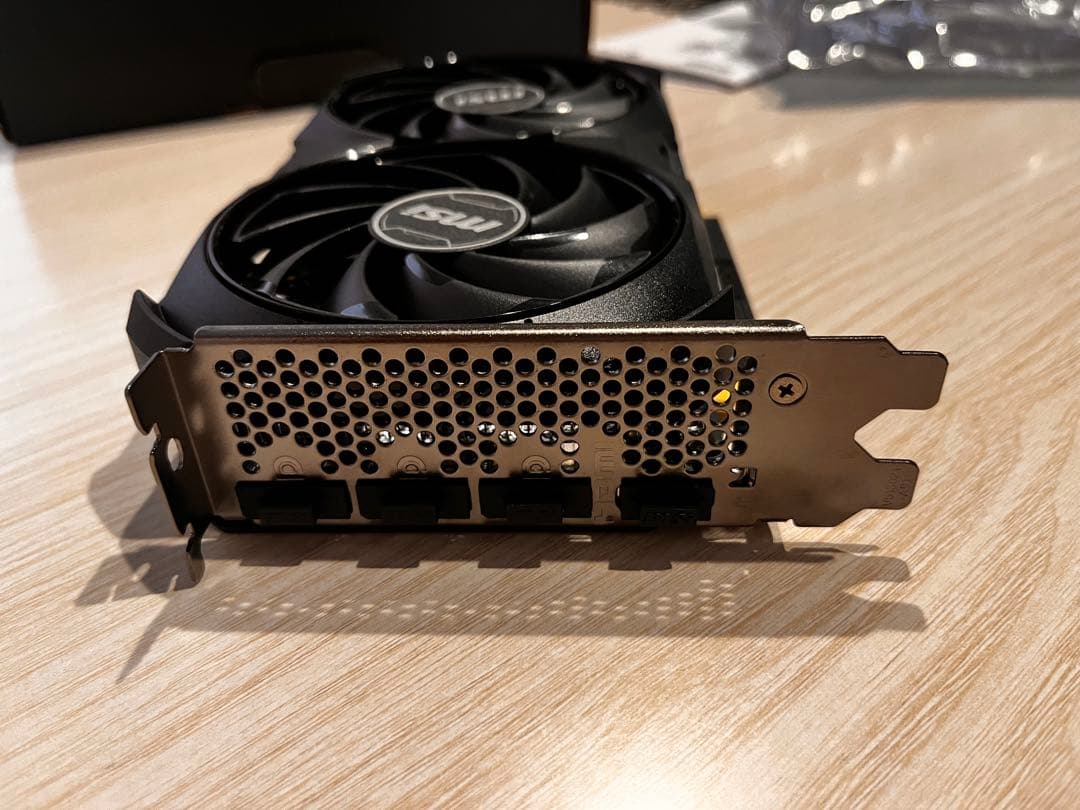 グラフィックボード・グラボ・ビデオカード MSI GEFORCE RTX 4060 Ti VENTUS 2X BLACK