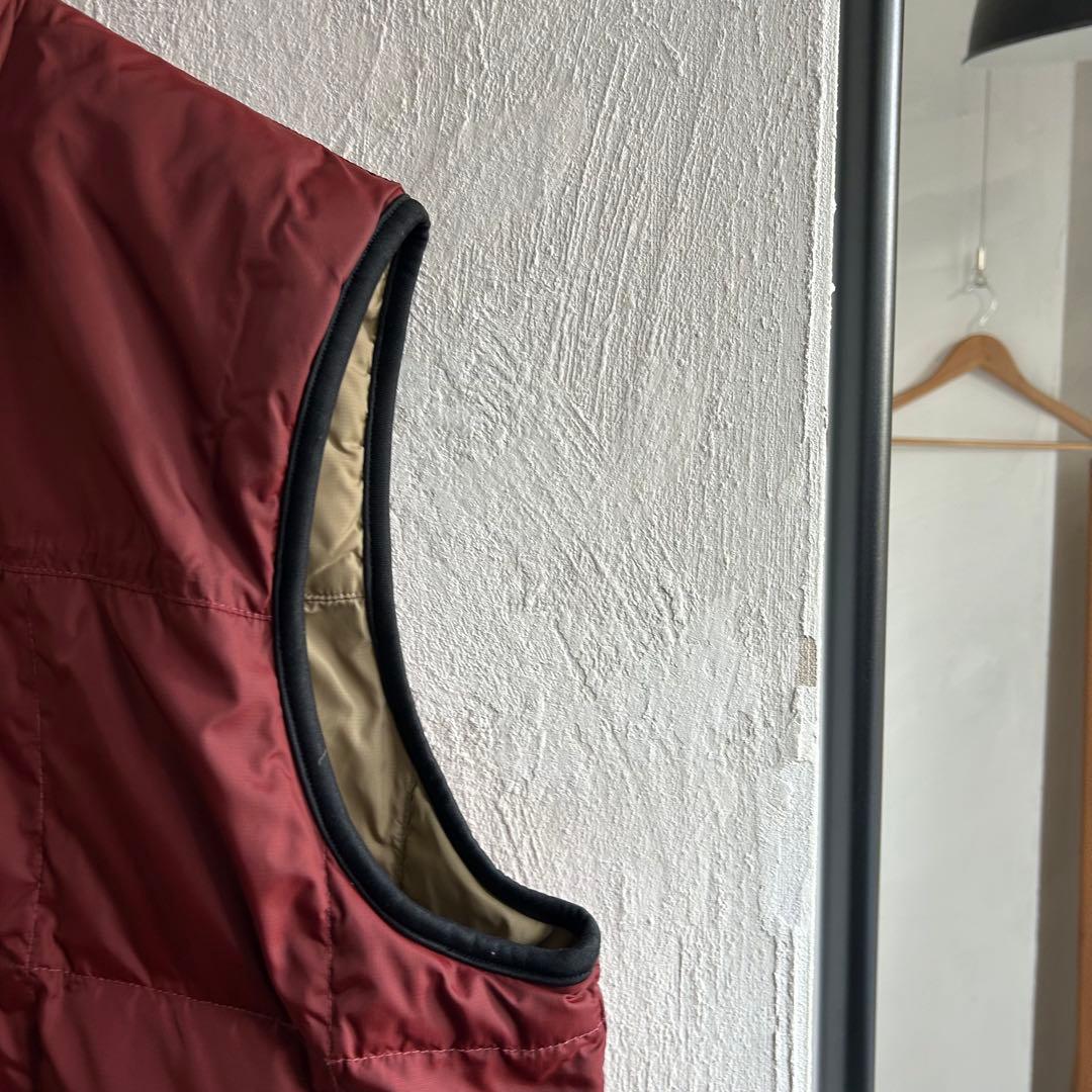00S Eddie Bauer グースダウン リバーシブル ダウンベスト