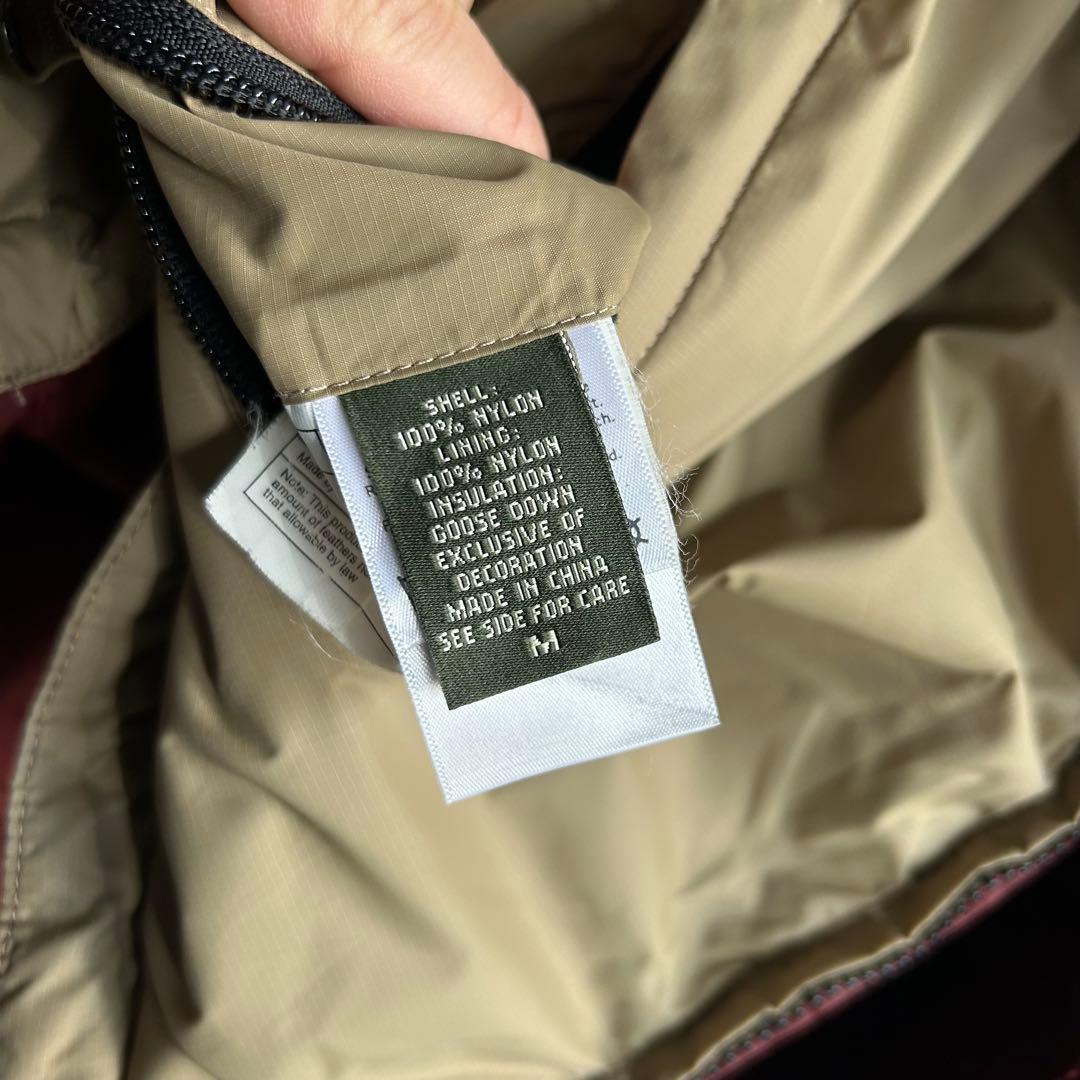 00S Eddie Bauer グースダウン リバーシブル ダウンベスト