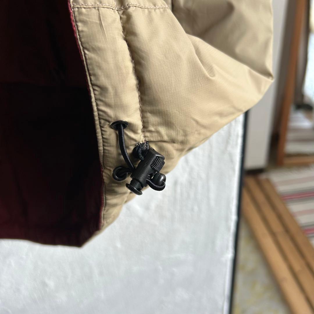 00S Eddie Bauer グースダウン リバーシブル ダウンベスト