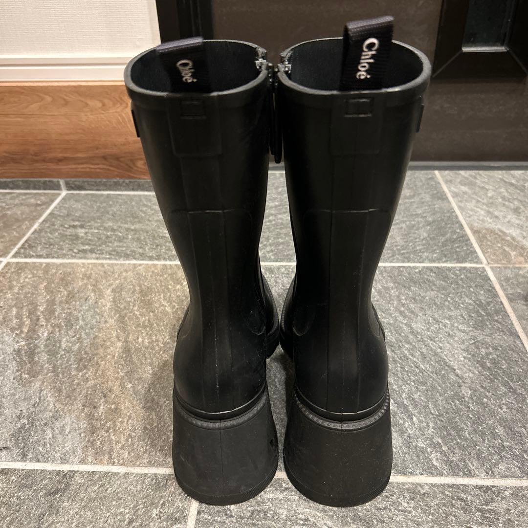 Chloé BETTY ベティ レインブーツ 防水 長靴 ブラック