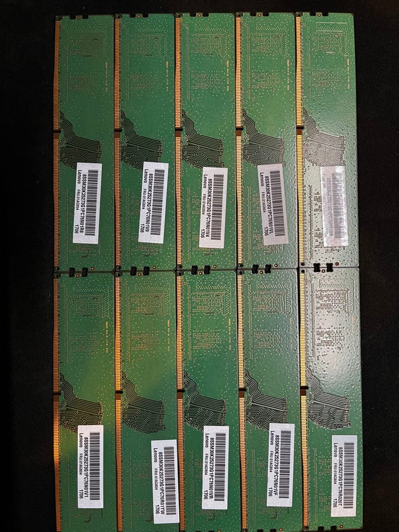 m*o様 【計40GB】Samsung DDR4-2400 4GB 10枚セット