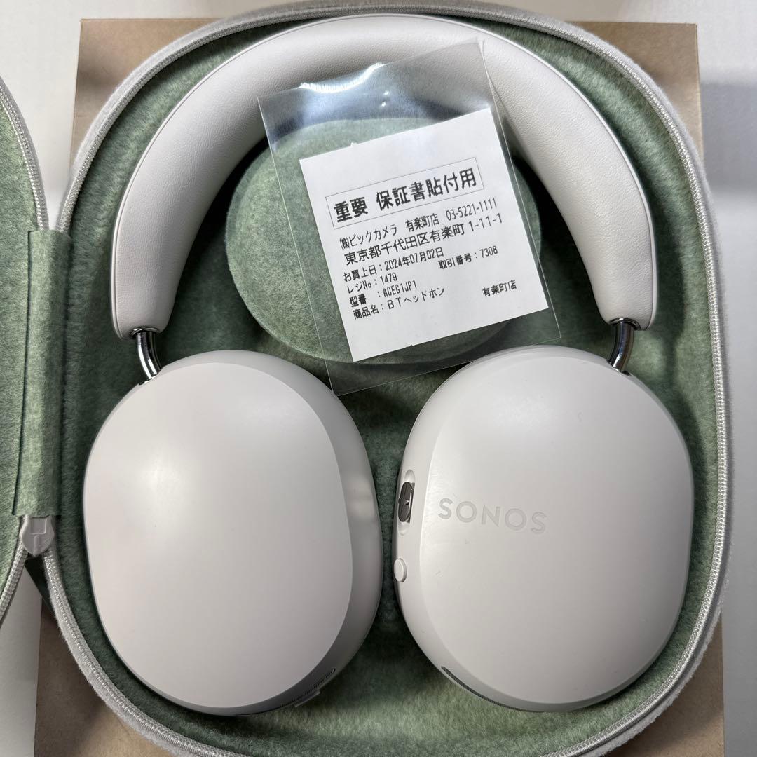 sonos ace (ソノス・エース)ヘッドホンホワイト美品