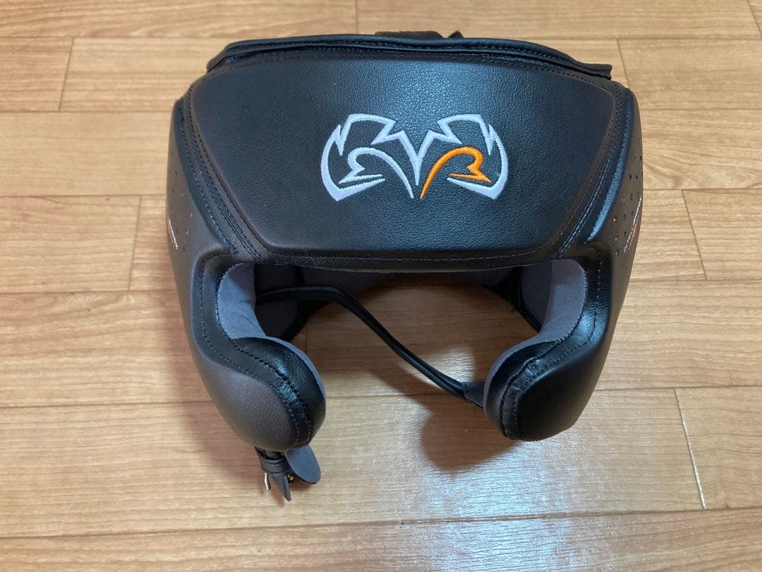 最終値下　Rival(ライバル)RHG10インテリショック・ヘッドギア/ブラック