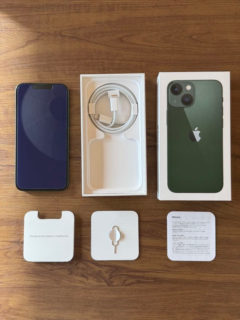 【極美品】iPhone 13 mini グリーン 128GB SIMフリー