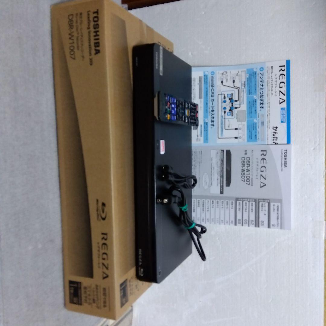 1TB東芝W録画ブルーレイレコーダーDBR-W1007 /2016年製
