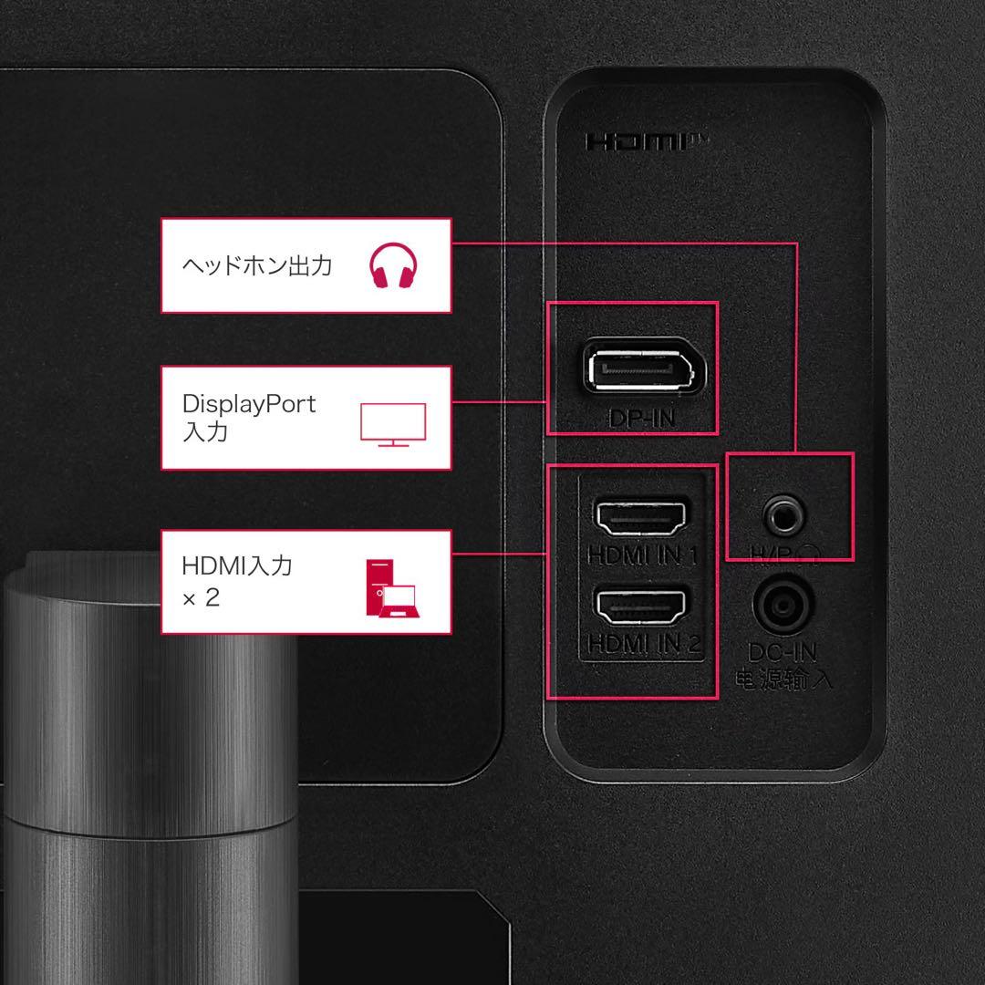 LG ウルトラワイドモニター曲面型 34インチ3440×1440@160Hz対応