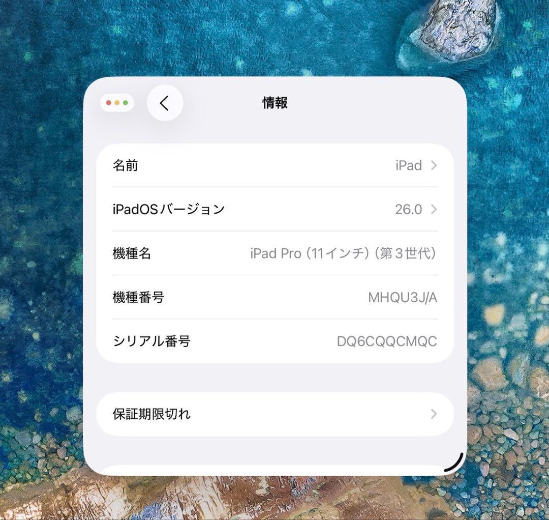 Akim-C 　ipad pro 11 インチ　第3世代 256gb