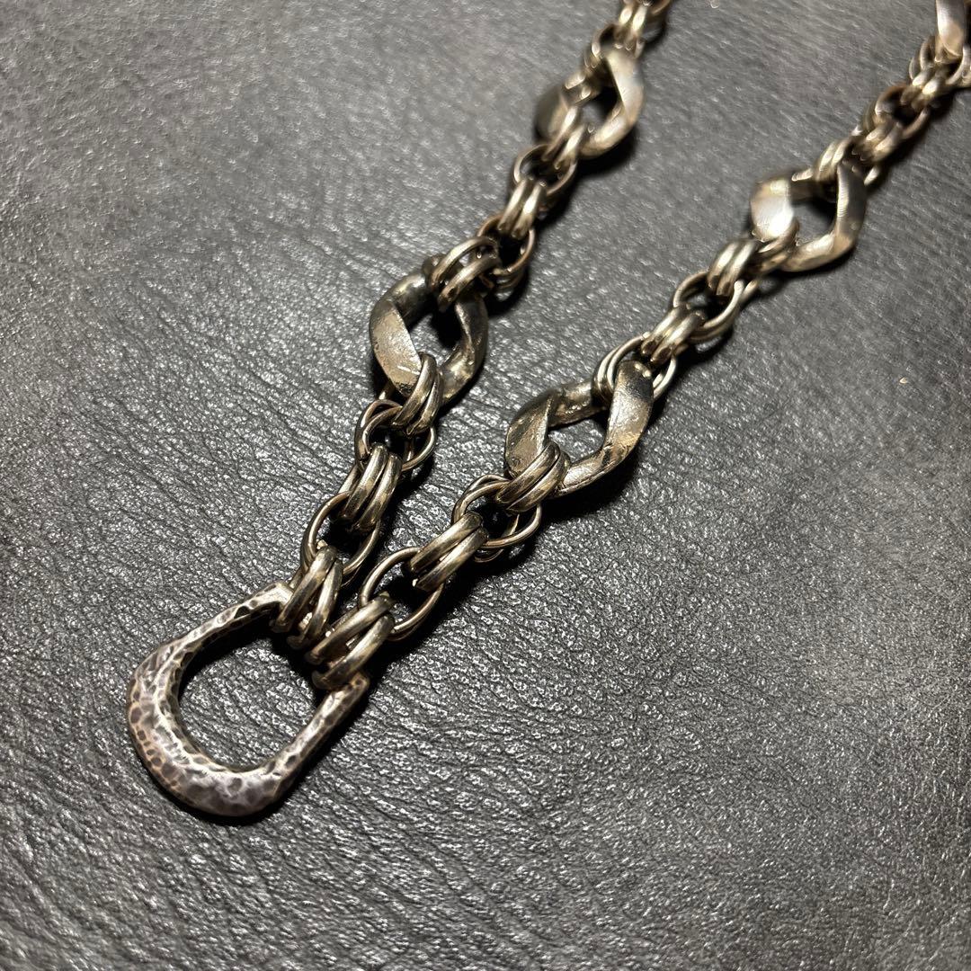 THE FLAT HAED フラットヘッド ウォレットチェーン silver