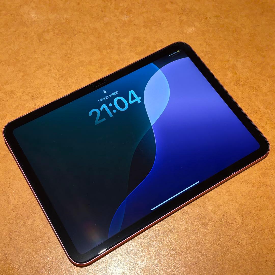 【ケース付属】iPad 第10世代 64GB ピンク Wi-Fiモデル